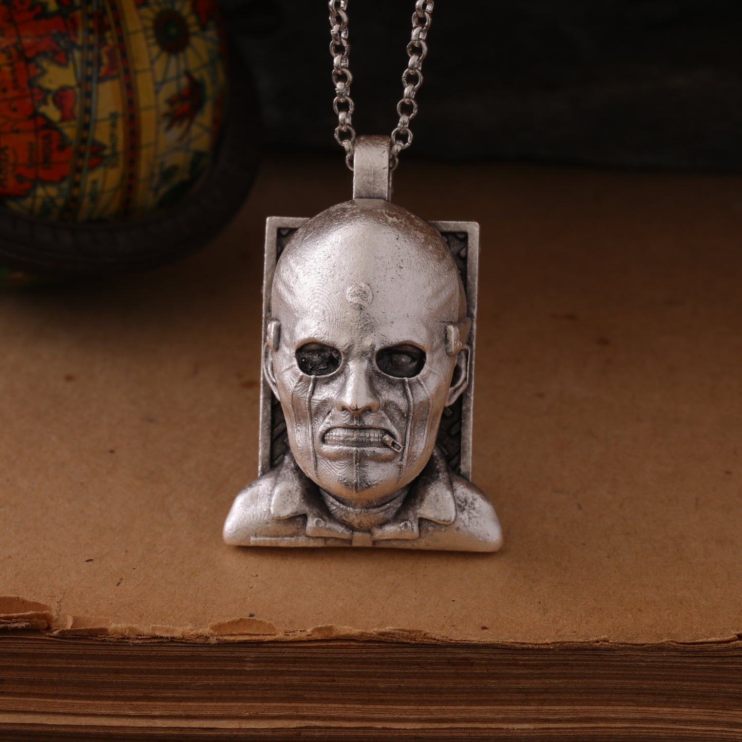 Slipknot 25th Eloy Casagrande Silver Pendant – Hand-Carved, Handcrafted Tribute to the Legendary Drummer