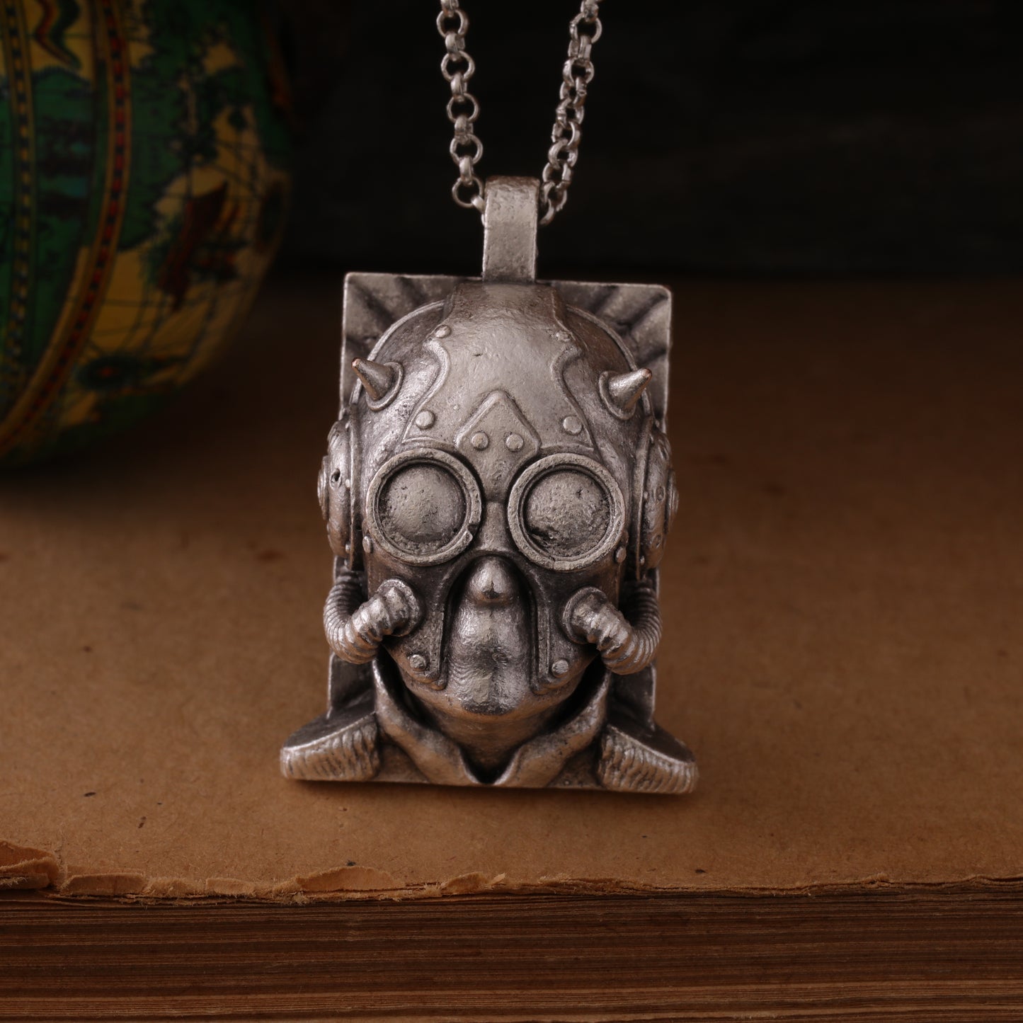 Ghost "Nameless Ghoul – IMPERA" Silver Pendant – Hand-Carved, Handcrafted Tribute to the Clergy